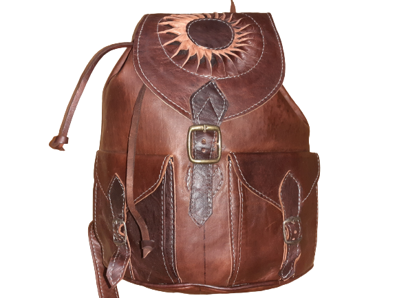 Mochila Marrakech doble bolsillo mediano sol