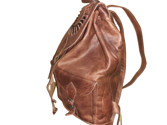 Mochila Marrakech doble bolsillo mediano sol